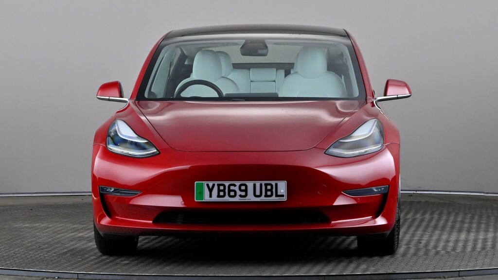 Tesla Model 3 Performance Awd Performance Upgrade Red #2