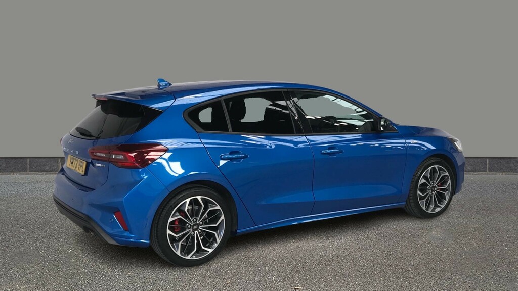Ford Focus 1.0 Ecoboost Hybrid Mhev 155 St-line X YR73VPL Blue #6