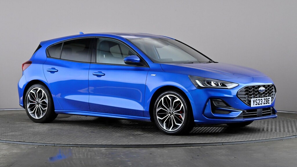 Ford Focus 1.0 Ecoboost Hybrid Mhev 155 St-line X Blue