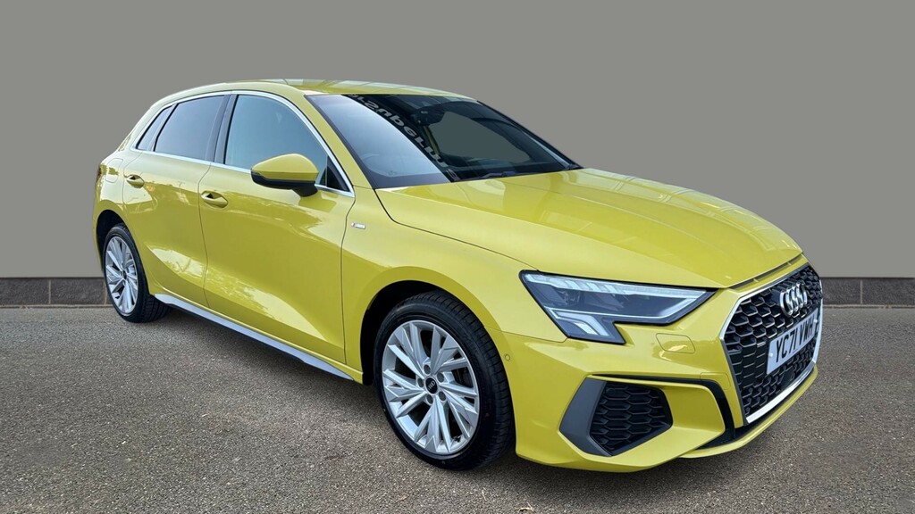 Audi A3 40 Tfsi E S Line S Tronic Yellow
