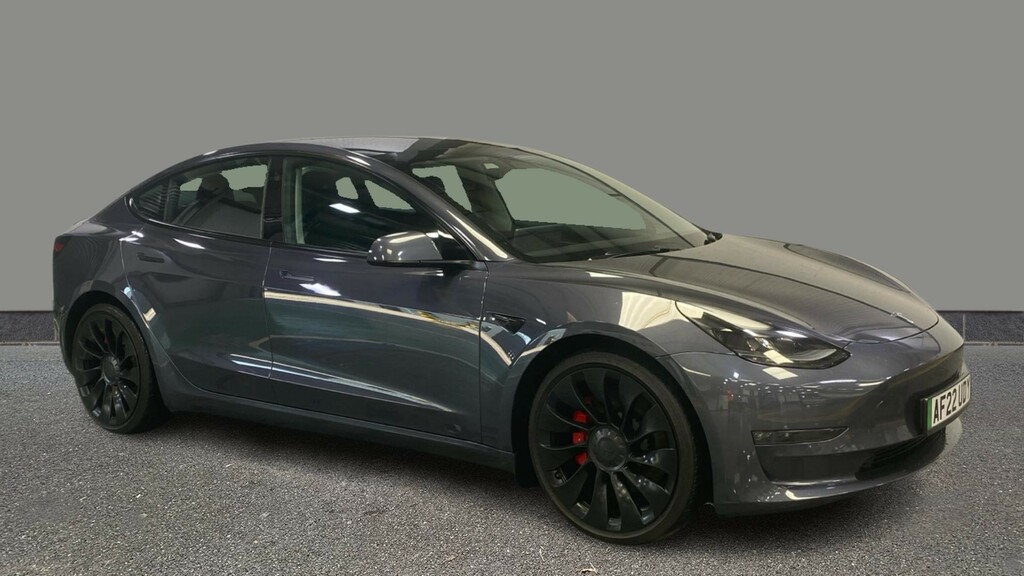 Tesla Model 3 Performance Awd Performance Upgrade Grey