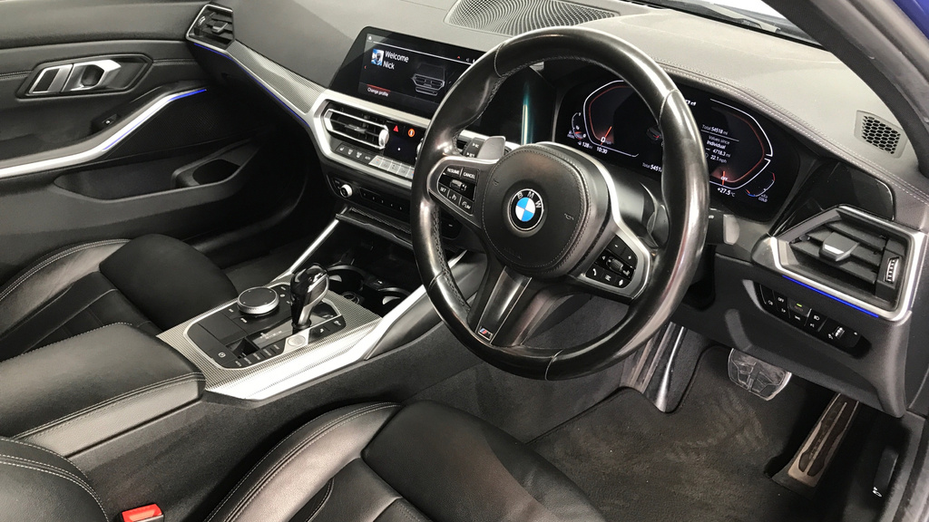 BMW 3 Series 320D Xdrive M Sport Mhev White #15