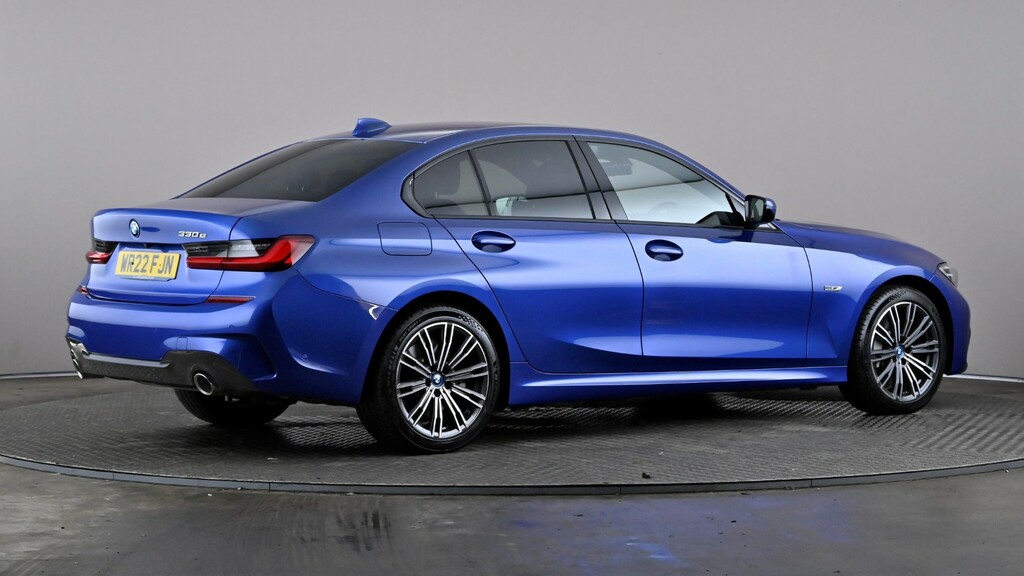 BMW 3 Series 330E M Sport Step Tech Pack Blue #6