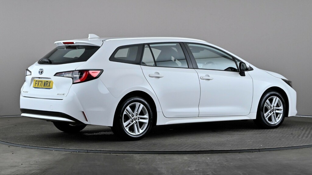 Toyota Corolla 1.8 Vvt-i Hybrid Icon Cvt White #6