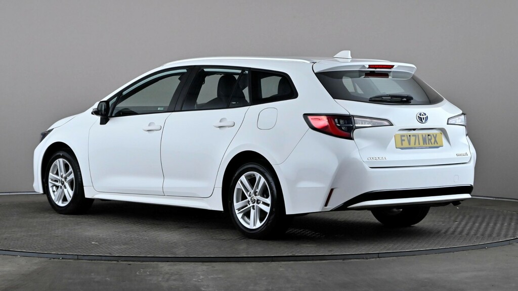 Toyota Corolla 1.8 Vvt-i Hybrid Icon Cvt White #4