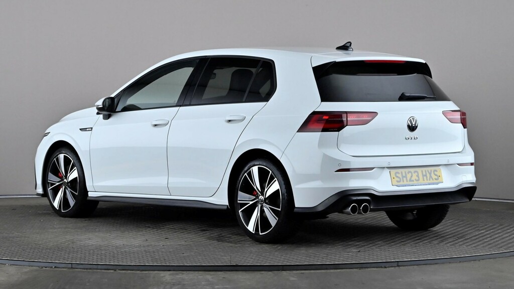 Volkswagen Golf 2.0 Tdi 200 Gtd Dsg White #4