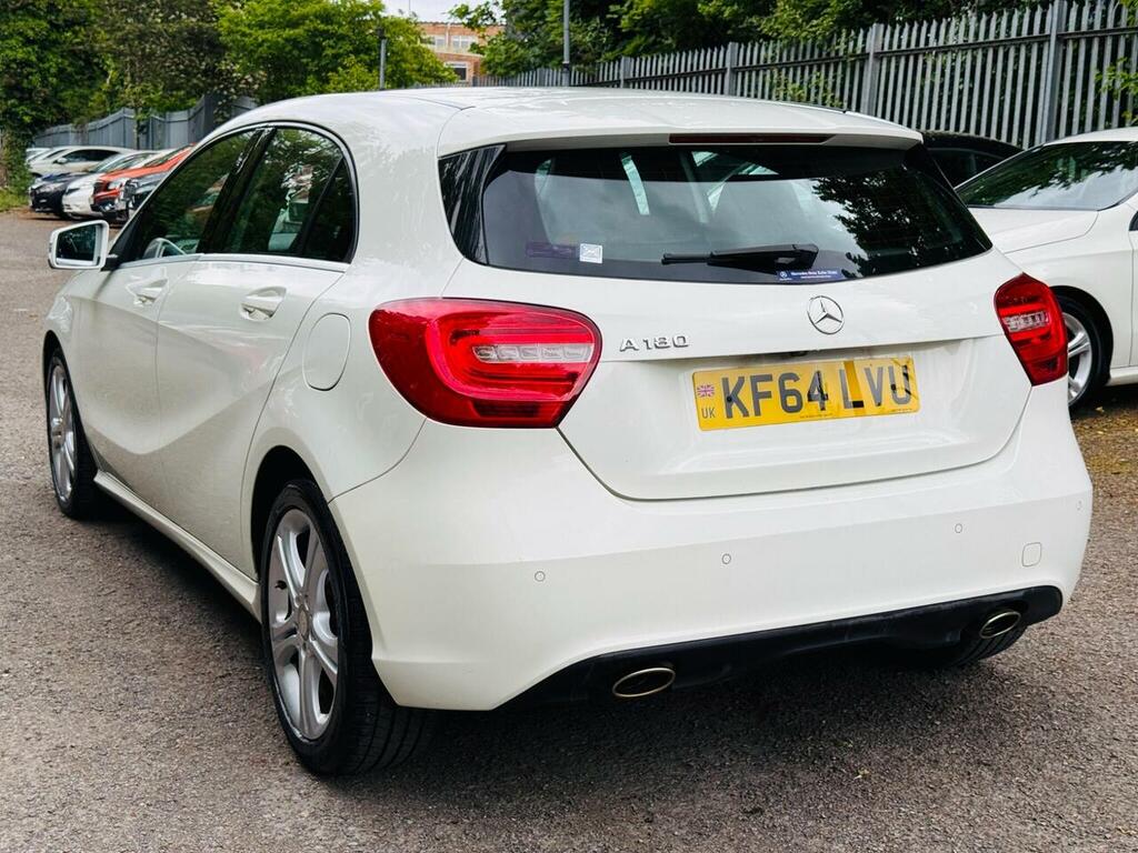 Mercedes-Benz A Class 1.6 A180 Sport 7G-dct Euro 6 Ss White #5