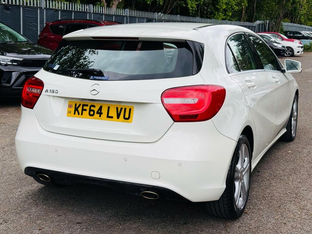 Mercedes-Benz A Class 1.6 A180 Sport 7G-dct Euro 6 Ss White #6