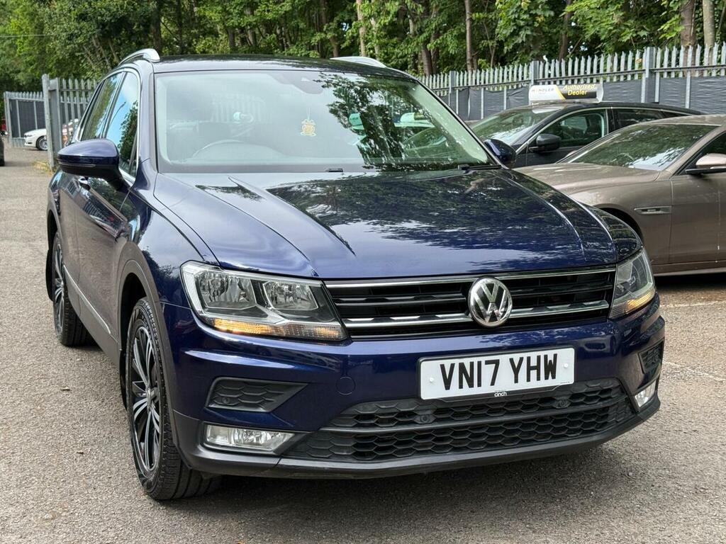 Volkswagen Tiguan 2.0 Tdi Bluemotion Tech Se Navigation Dsg 4Motion Blue #4