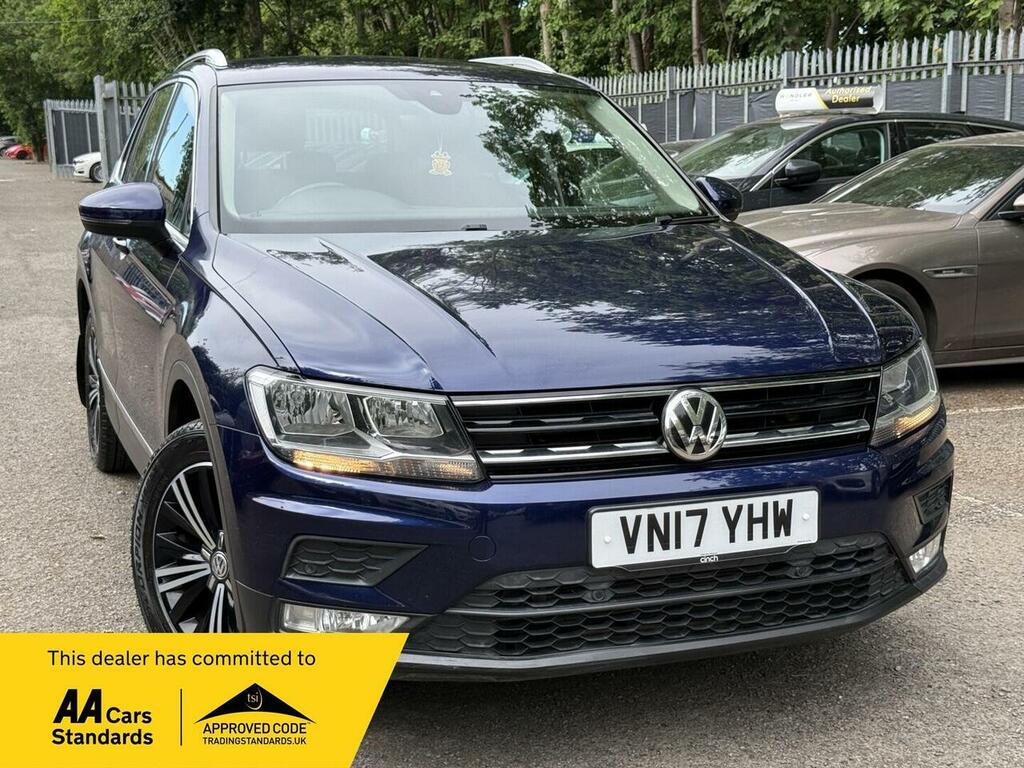Volkswagen Tiguan 2.0 Tdi Bluemotion Tech Se Navigation Dsg 4Motion Blue