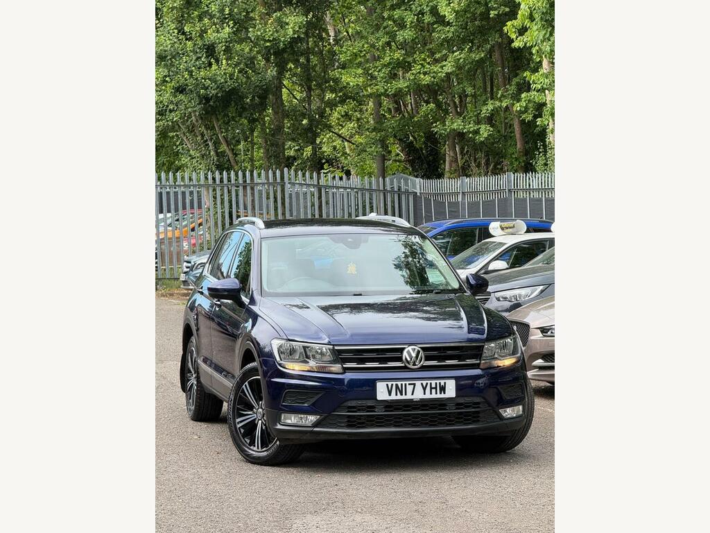 Volkswagen Tiguan 2.0 Tdi Bluemotion Tech Se Navigation Dsg 4Motion Blue #3