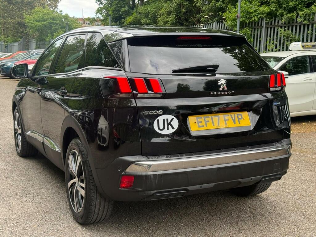 Peugeot 3008 1.2 Puretech Allure Euro 6 Ss EF17FVP Black #5