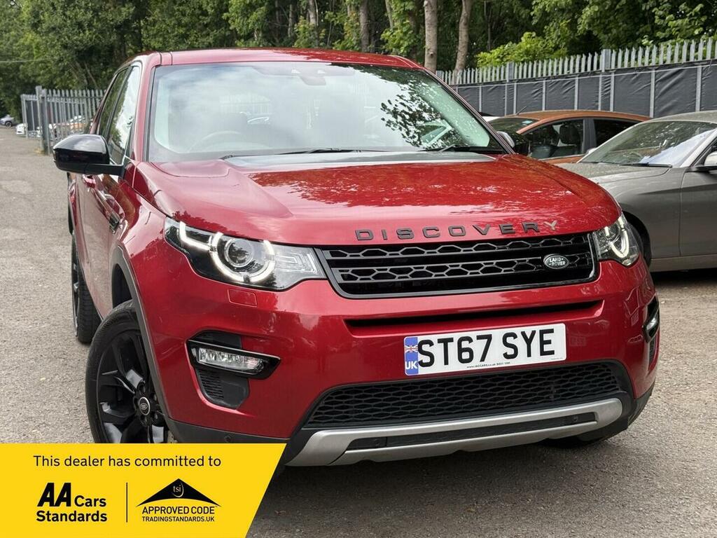 Land Rover Discovery Sport 2.0 Td4 Hse 4Wd Euro 6 Ss Red