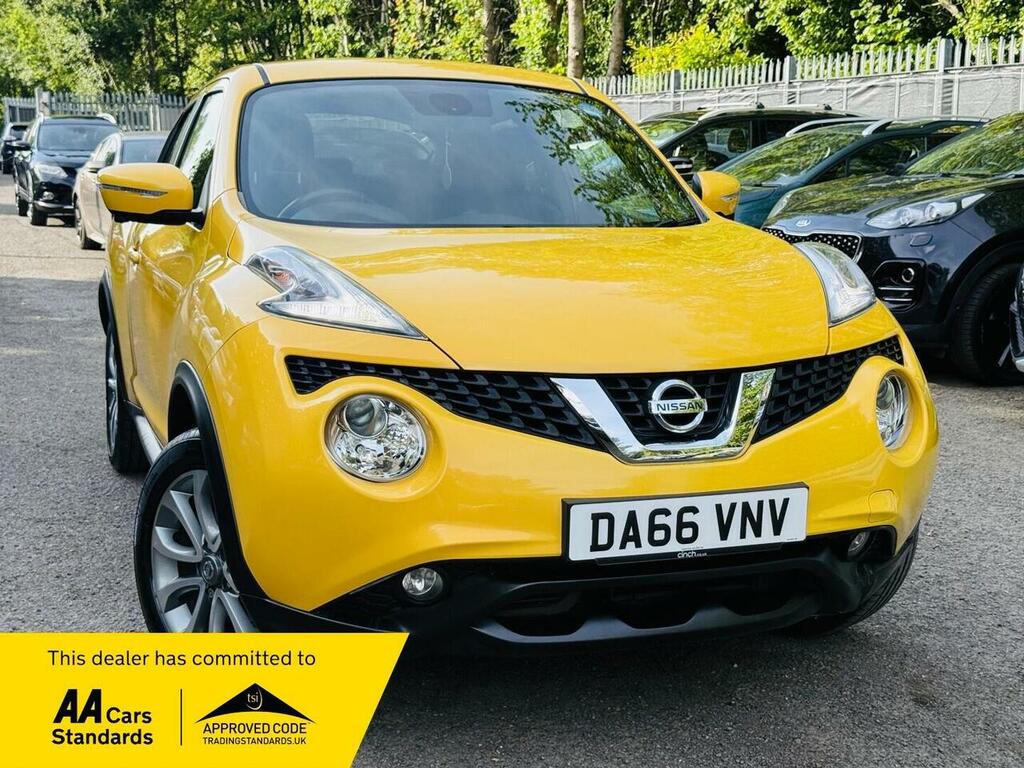Nissan Juke 1.6 Tekna Xtron Euro 6 Yellow