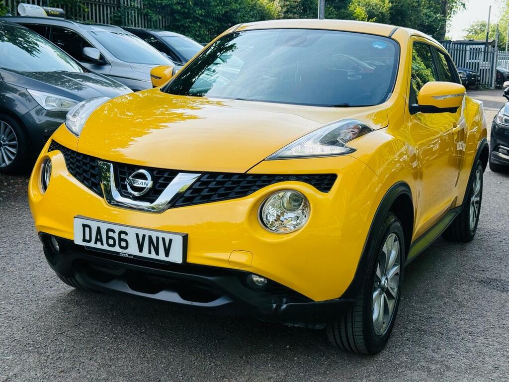 Nissan Juke 1.6 Tekna Xtron Euro 6 Yellow #6