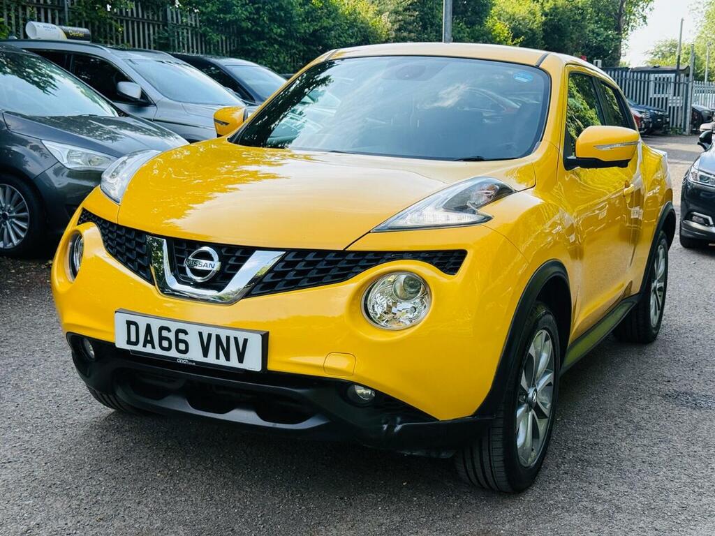 Nissan Juke 1.6 Tekna Xtron Euro 6 Yellow #4