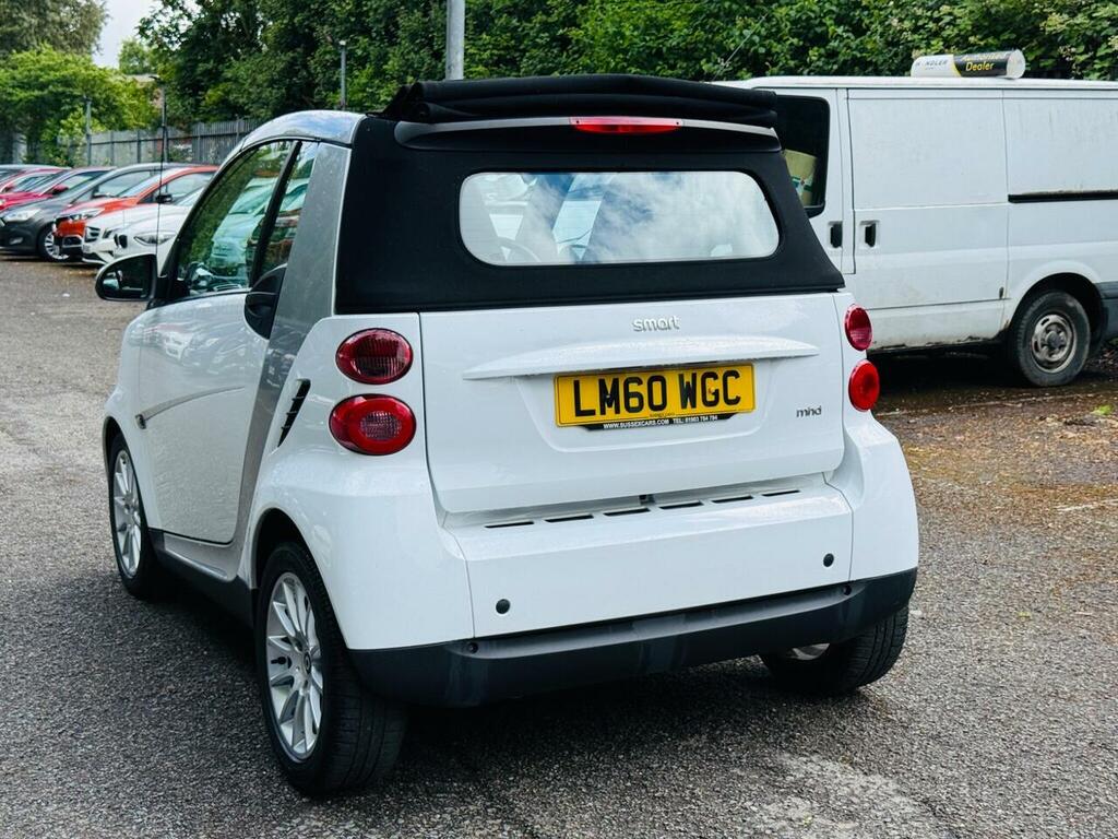 Smart Fortwo Cabrio 1.0 Mhd Passion Cabriolet Softtouch Euro 5 Ss 2 White #6