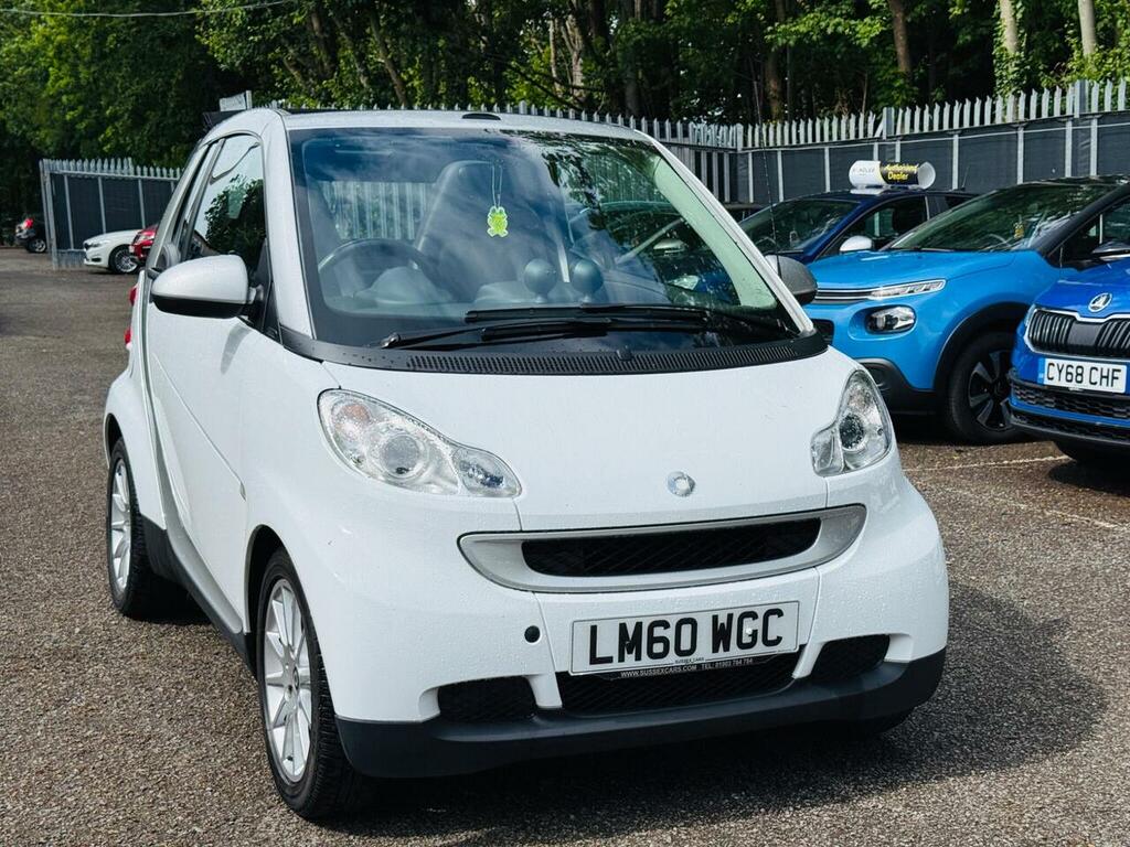 Smart Fortwo Cabrio 1.0 Mhd Passion Cabriolet Softtouch Euro 5 Ss 2 White #3