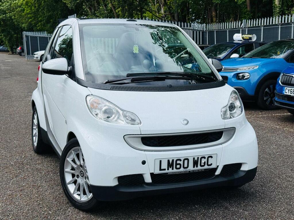 Smart Fortwo Cabrio 1.0 Mhd Passion Cabriolet Softtouch Euro 5 Ss 2 White