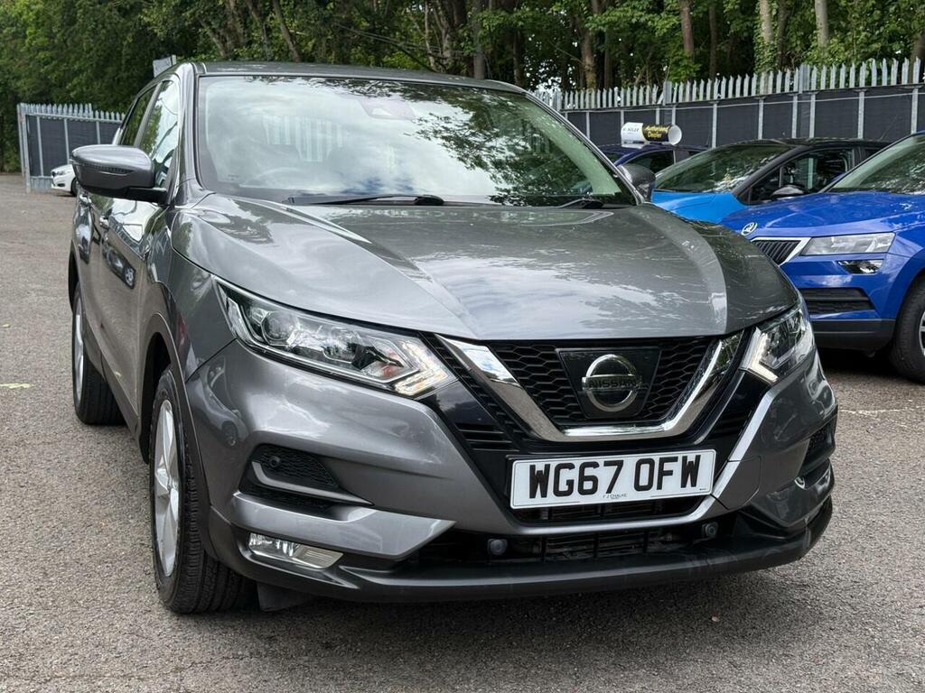Nissan Qashqai 1.2 Dig-t Acenta Xtron Euro 6 Ss WG67OFW Grey #3