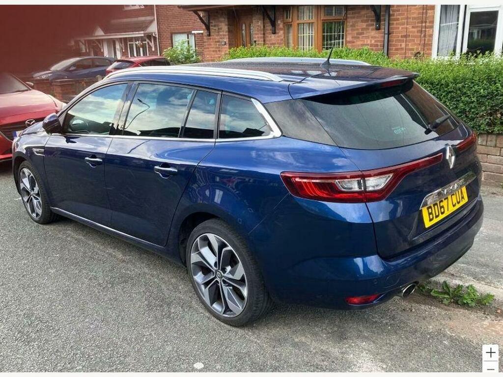 Renault Megane 1.2 Tce Signature Nav Sport Tourer Edc Euro 6 Blue #5