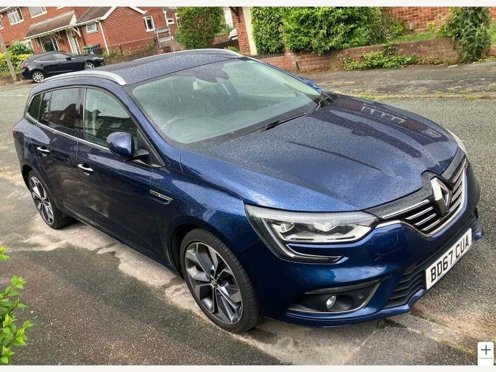 Renault Megane 1.2 Tce Signature Nav Sport Tourer Edc Euro 6 Blue