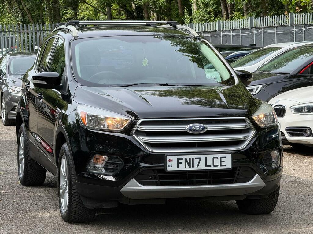 Ford Kuga 2.0 Tdci Ecoblue Zetec Powershift Awd Euro 6 Ss FN17LCE Black #3
