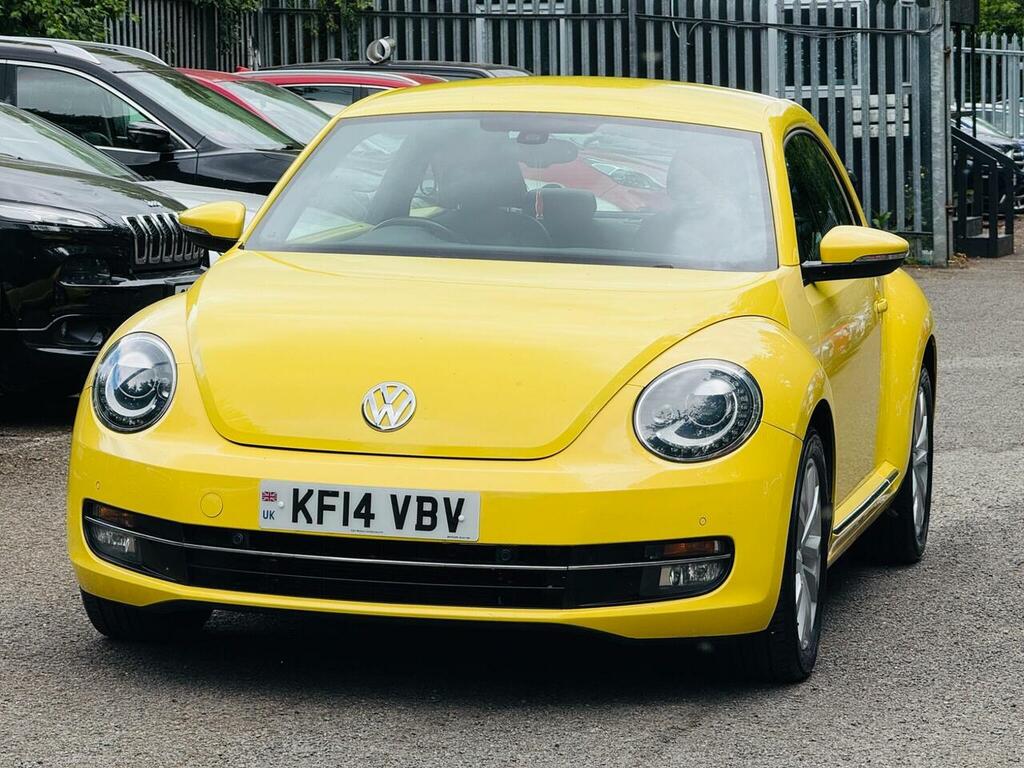 Volkswagen Beetle 1.2 Tsi Design Hatchback Dsg Euro 5 10 Yellow #4
