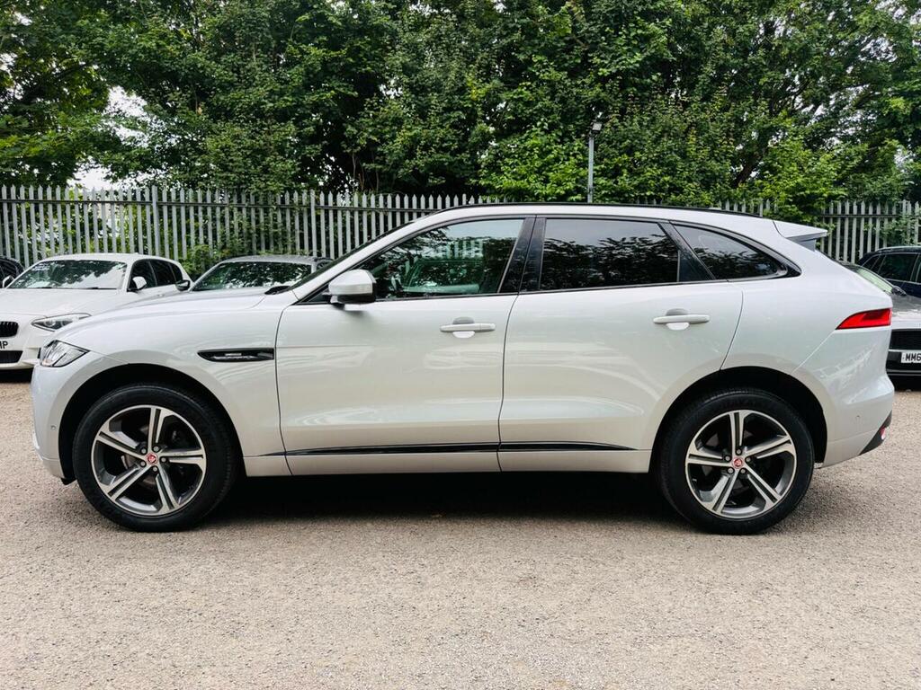 Jaguar F-Pace 2.0 D180 R-sport Awd Euro 6 Ss Silver #5