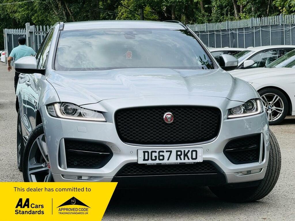 Jaguar F-Pace 2.0 D180 R-sport Awd Euro 6 Ss Silver