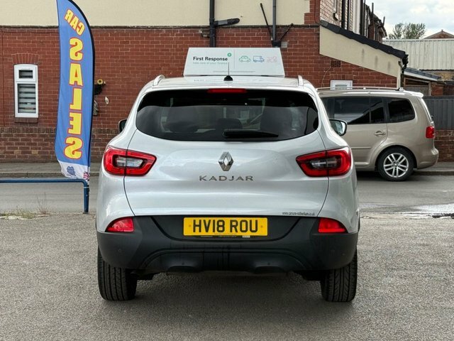 Renault Kadjar 1.5 Dci Dynamique S Nav Suv Euro HV18ROU Silver #4