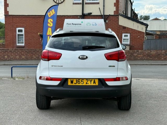 Kia Sportage 1.7 Crdi Ecodynamics 2 Suv 2Wd E WJ65ZYA White #4