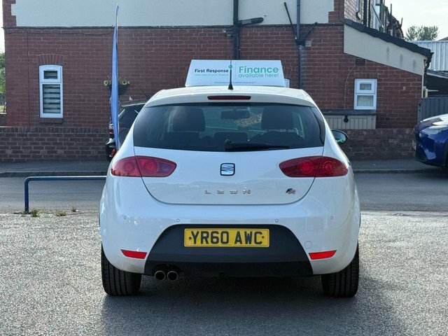 Seat Leon 2.0 Tdi Cr Fr Hatchback Euro 5 White #3