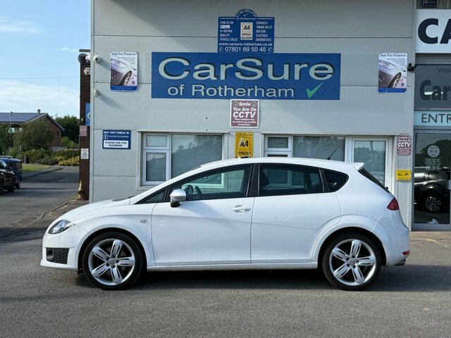 Seat Leon 2.0 Tdi Cr Fr Hatchback Euro 5 White