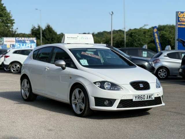 Seat Leon 2.0 Tdi Cr Fr Hatchback Euro 5 White #6