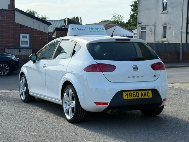 Seat Leon 2.0 Tdi Cr Fr Hatchback Euro 5 White #2