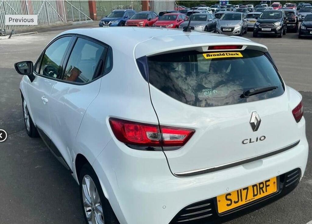Renault Clio Dynamique Nav SJ17DRF White #4