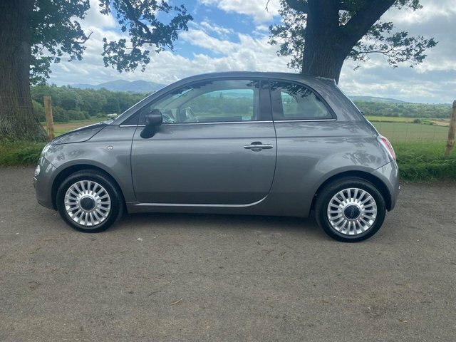 Fiat 500 2013 1.2 Lounge Hatchback Euro 6 Grey #2