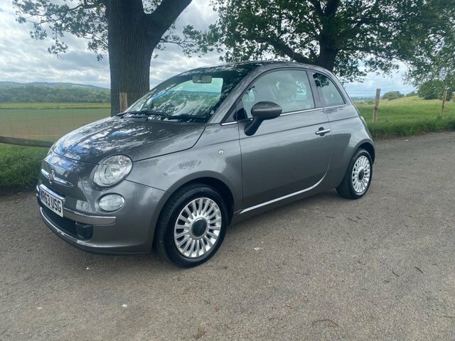 Fiat 500 2013 1.2 Lounge Hatchback Euro 6 Grey #4