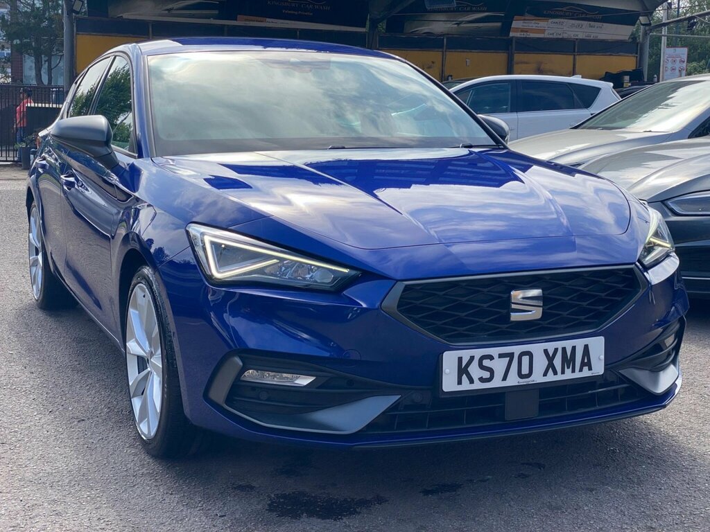Seat Leon 1.0 Etsi Mhev Fr Sport Dsg Euro 6 Ss Blue #4