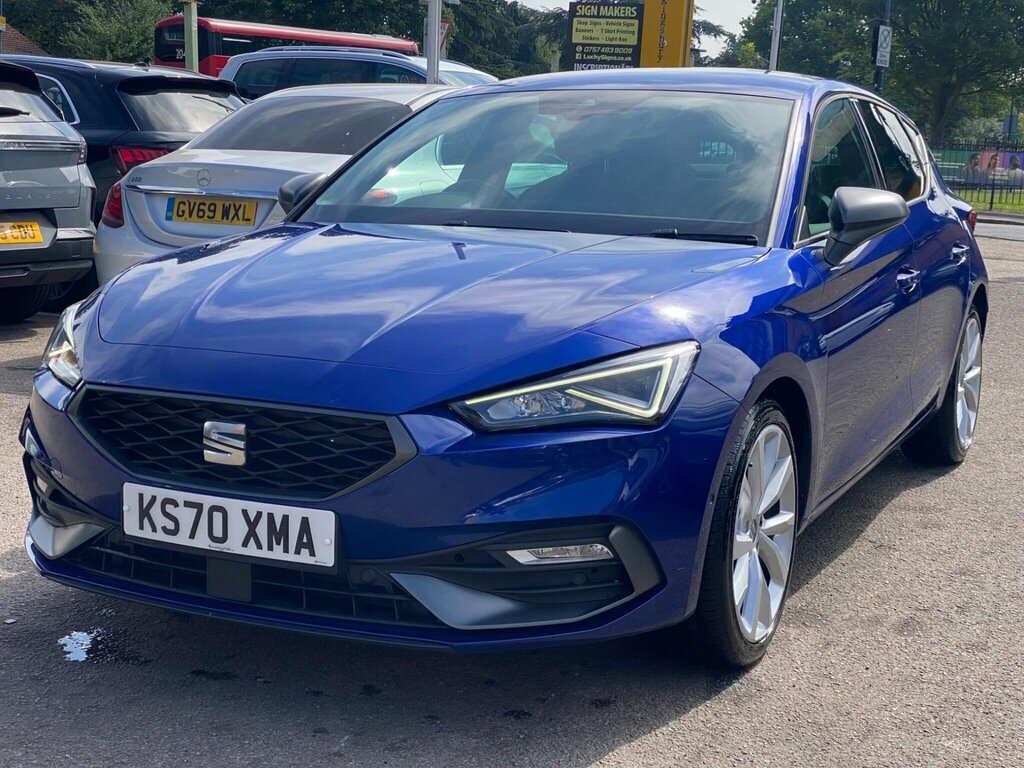 Seat Leon 1.0 Etsi Mhev Fr Sport Dsg Euro 6 Ss Blue #6