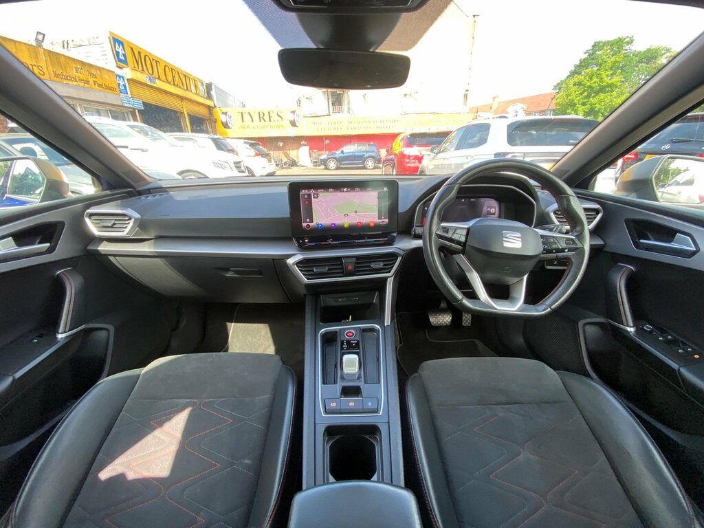 Seat Leon 1.0 Etsi Mhev Fr Sport Dsg Euro 6 Ss Blue #2