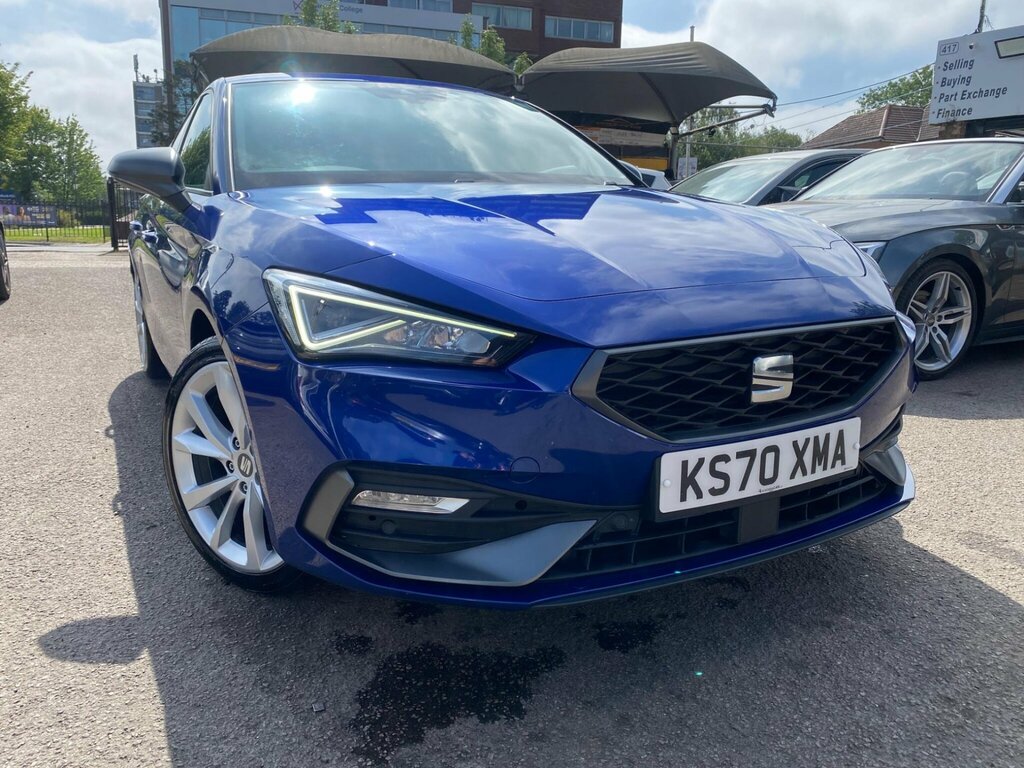 Seat Leon 1.0 Etsi Mhev Fr Sport Dsg Euro 6 Ss Blue