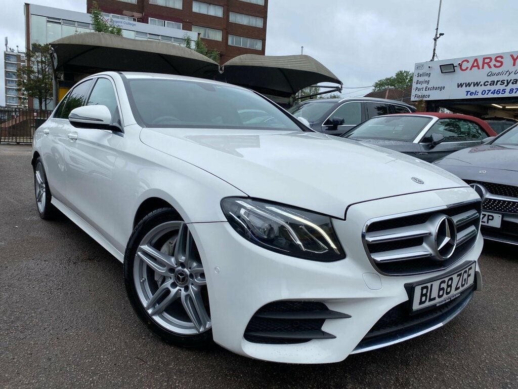 Mercedes-Benz E Class 2.0 E200 Amg Line G-tronic Euro 6 Ss BL68ZGF White #4