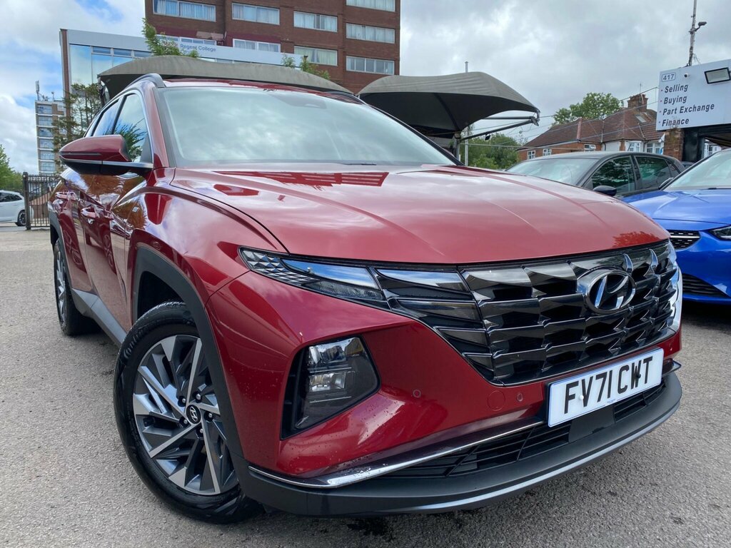 Hyundai Tucson 1.6 T-gdi Mhev Premium Dct Euro 6 Ss Red