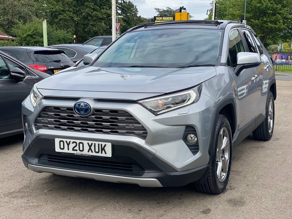 Toyota Rav 4 2.5 Vvt-h Excel Cvt 4Wd Euro 6 Ss OY20XUK Silver #6