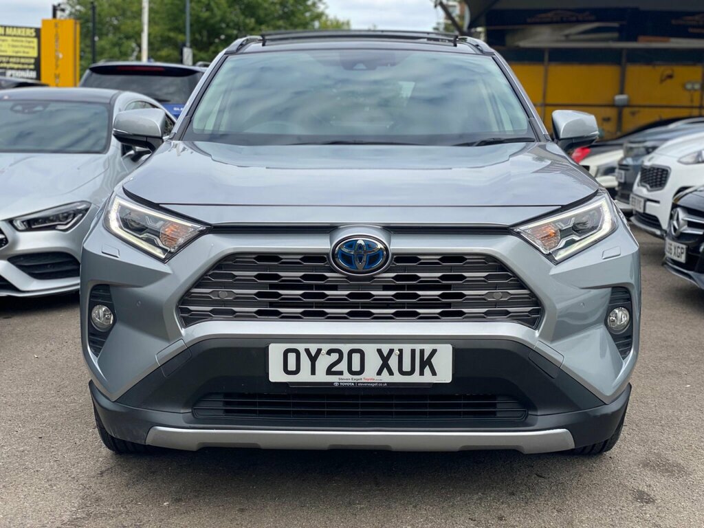 Toyota Rav 4 2.5 Vvt-h Excel Cvt 4Wd Euro 6 Ss OY20XUK Silver #3