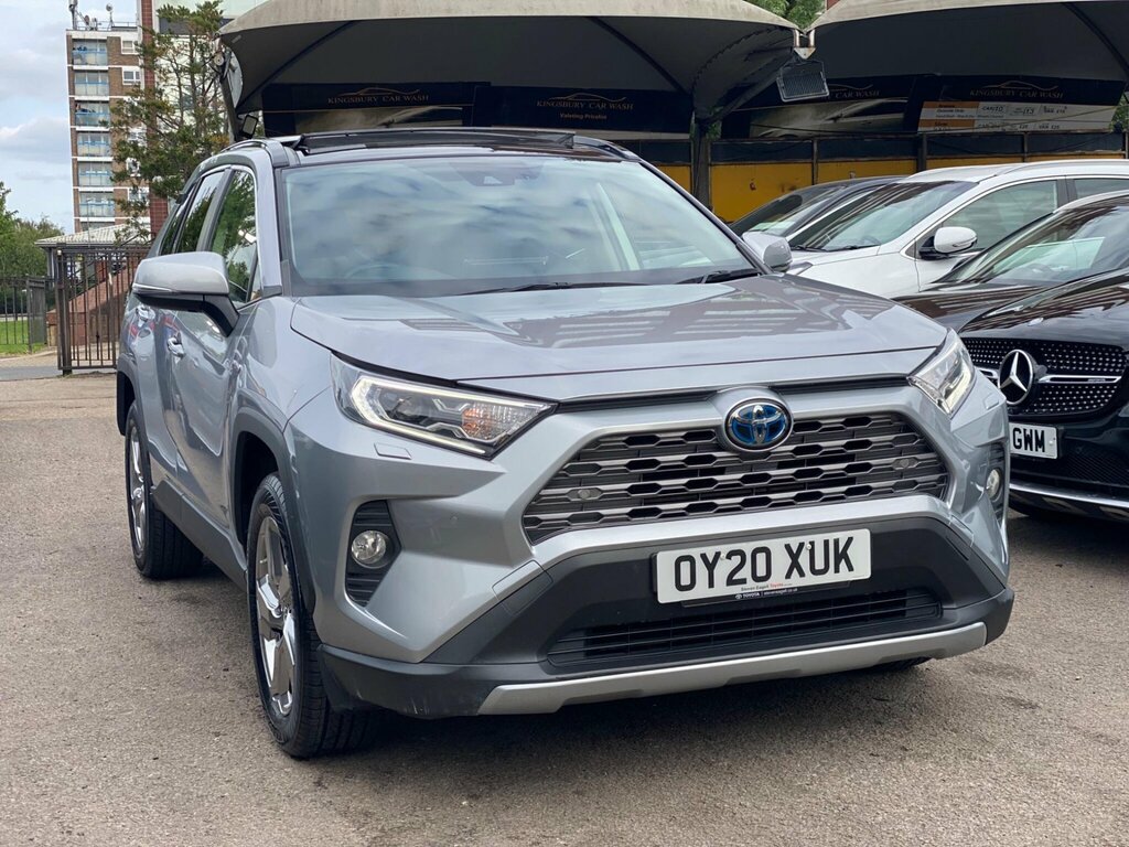 Toyota Rav 4 2.5 Vvt-h Excel Cvt 4Wd Euro 6 Ss OY20XUK Silver #4