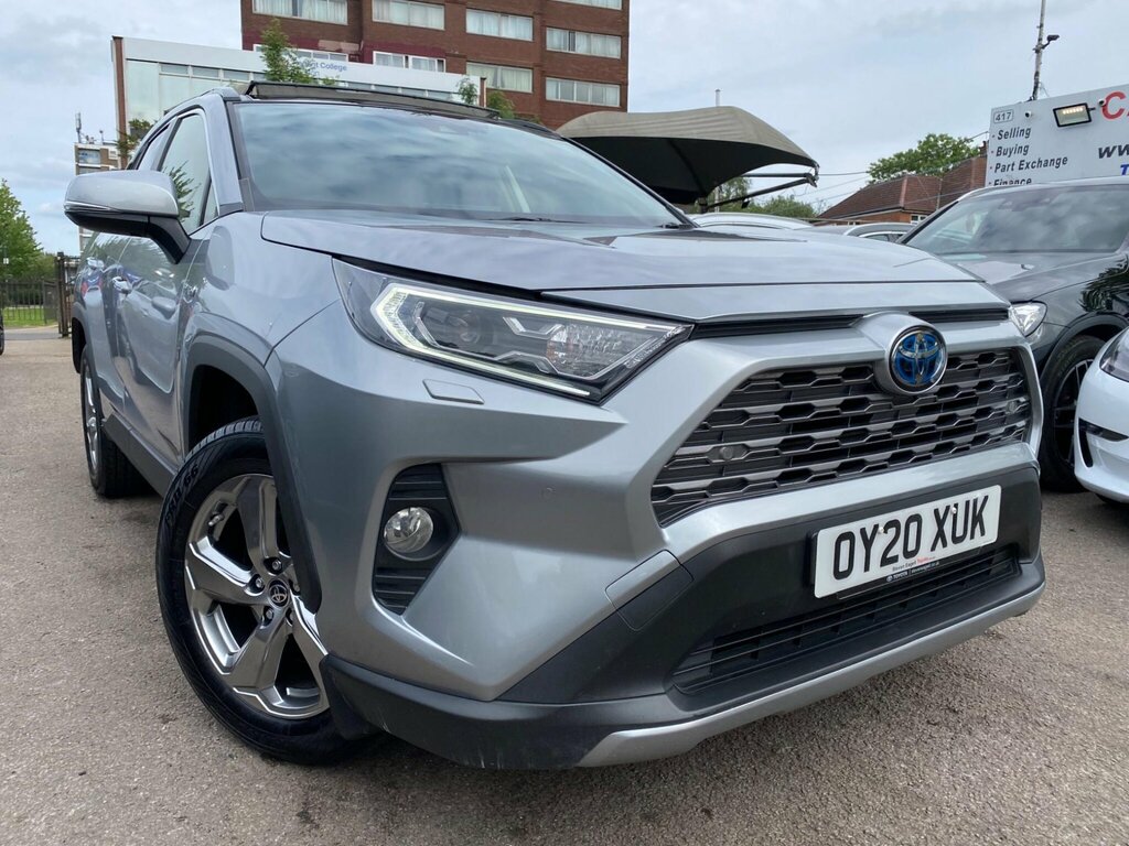 Toyota Rav 4 2.5 Vvt-h Excel Cvt 4Wd Euro 6 Ss OY20XUK Silver
