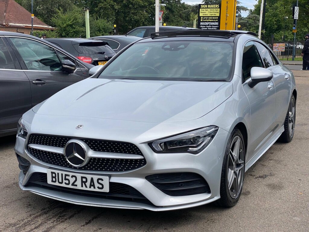 Mercedes-Benz CLA Class 2.0 Cla220d Amg Line Premium Plus 2 Coupe 8G-dct BU52RAS Silver #6